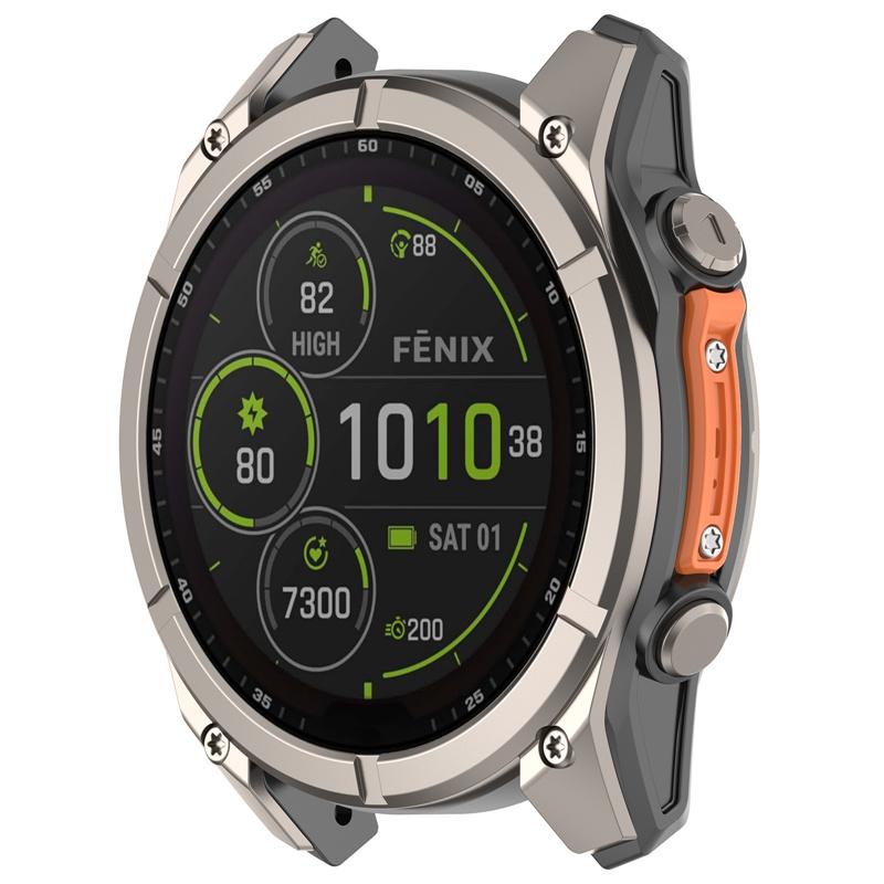 Bezel Ring Cover for Garmin Tactix 8 47mm 51mm Stainless Steel Bumper Case Protector for Tactix8 51MM AMOLED SOLAR Accessories