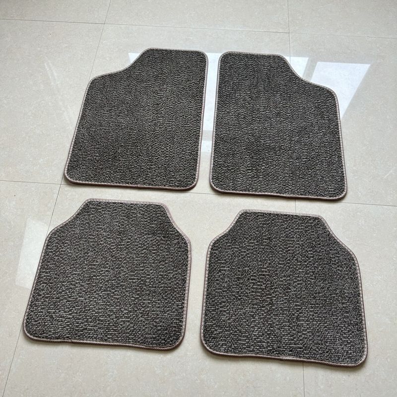 Suede Car Foot Mat Universal Foot Pad Non Slip Waterproof Floor Mat Velvet Foot Mat Easy To Clean Car Seat Cover
