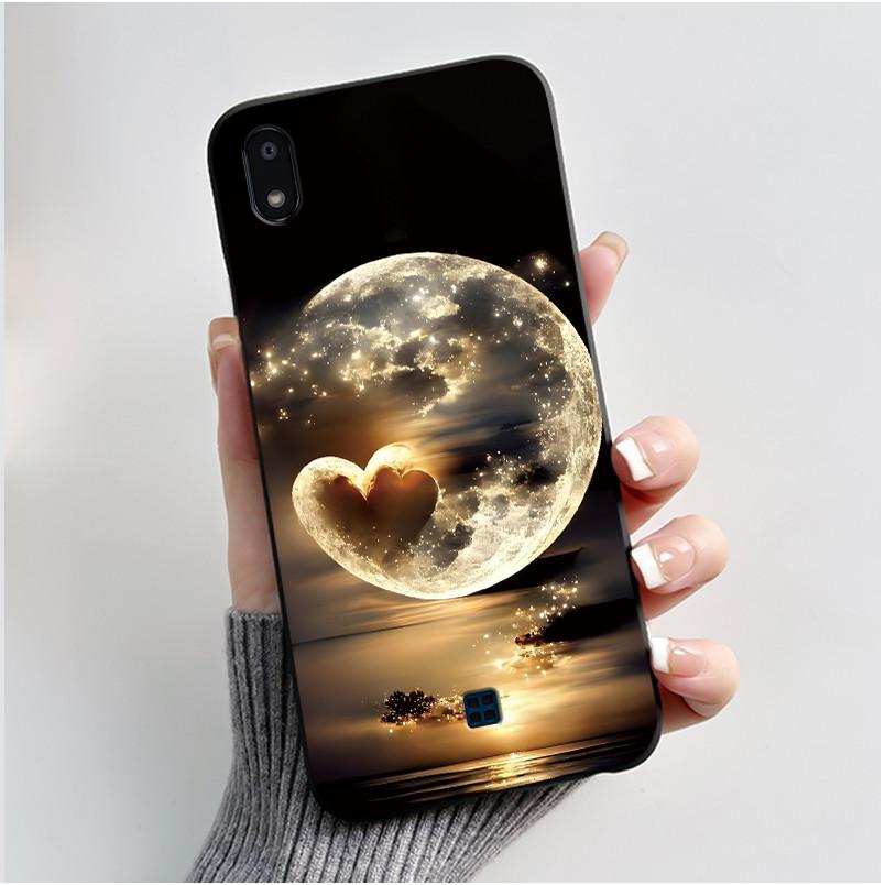 Case For LG K20 2019 Casing Cute Love Rabbit Funny Cartoon Ultra Slim TPU Black Silicone Soft Case For LG K20 (2019) Phone Cover