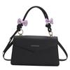 Chic Spring 2023 Pu Leather Handbag Stylish Small Square Shoulder Bag For Women