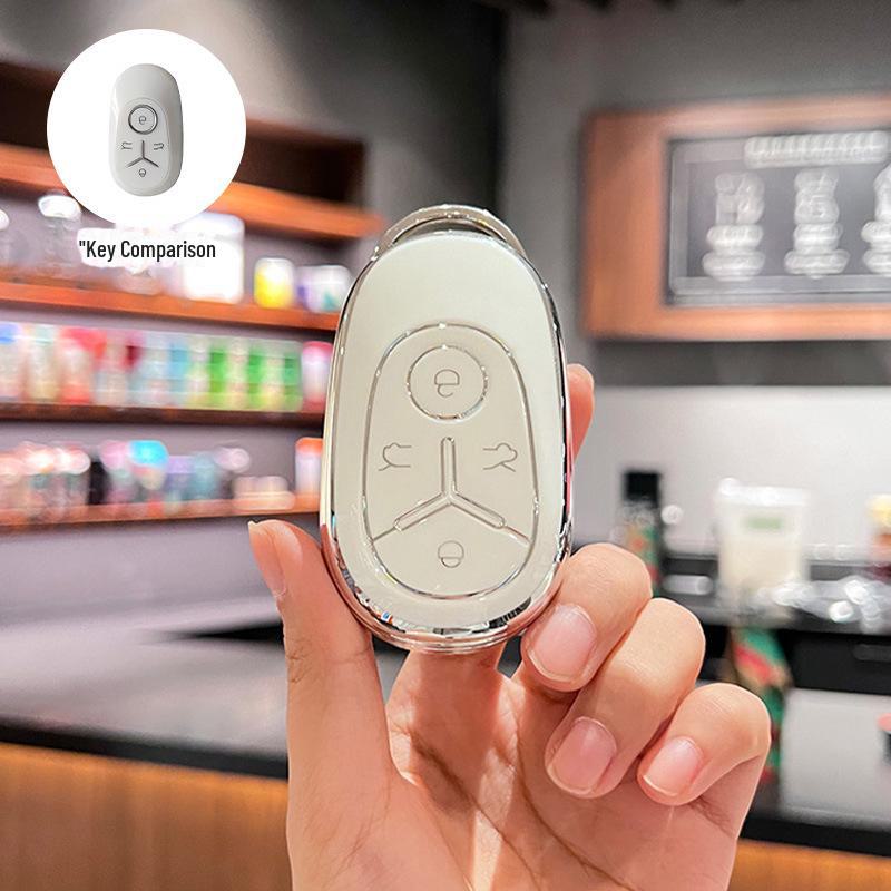 Geely Star Wish 2024 Key Cover - Cute Geometric Design for Women