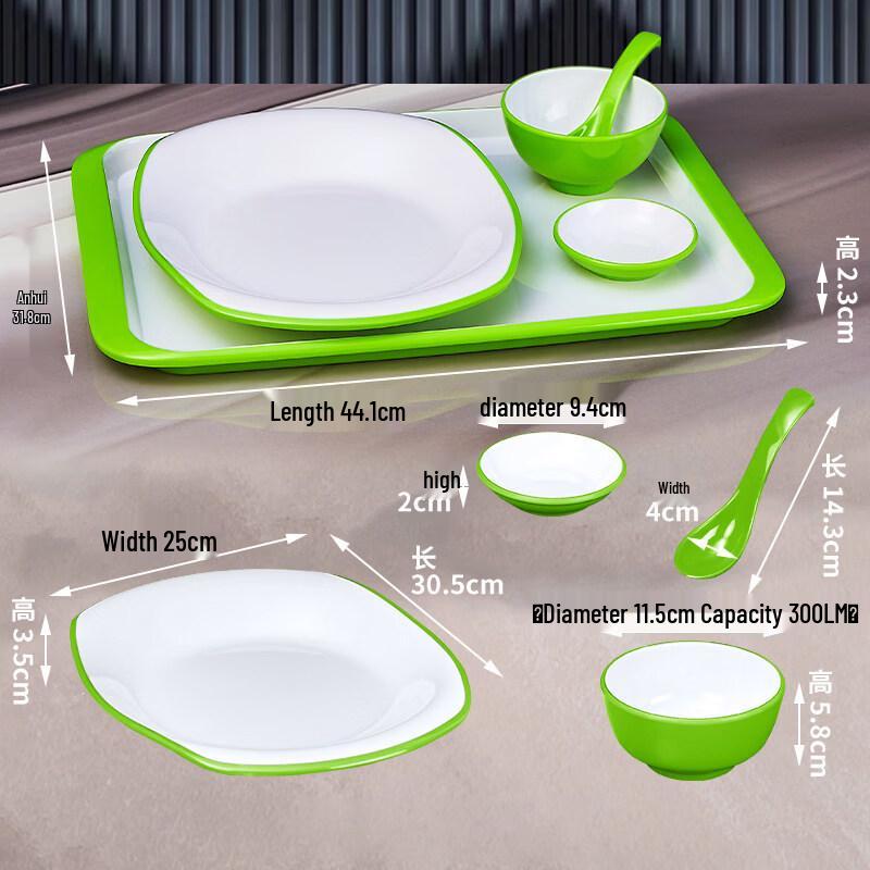 Ru Han Commercial Melamine Tableware Set