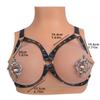 QKKQ Ring Shaped Nipple Clamps Skin Friendly Metal Clamps Breast Clips Strapon Steel Chain BDSM Breast Bondage Nipple Clips