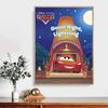 5D Diy Diamond Painting Good Night, Lightning McQueen Full Drill Rhinestones Mosaic Embroidery Handmade Products Home Decor Gift