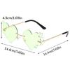 Novelty Flame Sunglasses For Shows And Daily Wear Punk Costume Accessories Masquerades Party Decoration