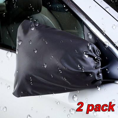 2pcs/set Car Auto Winter Snow Ice View Side Mirror Protective Cover Attachment