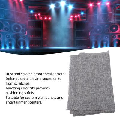 150x50cm Single Layer Speaker Grill Cloth Speaker Mesh Grill Fabric Stereo Systems