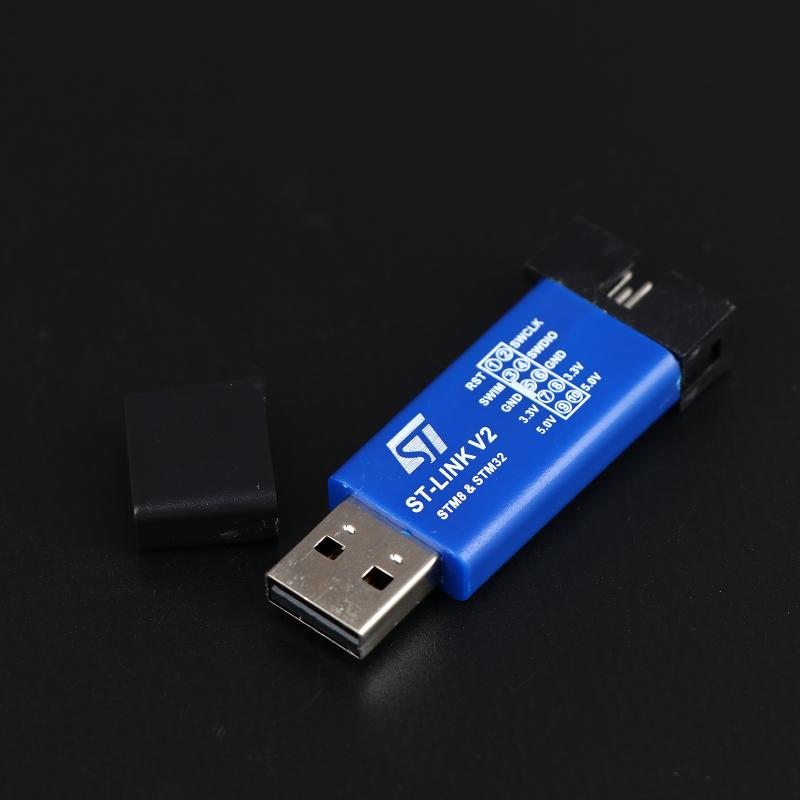 1/2/3 Stück St Link V2 Link Stlink Stm8 Stm32 Simulator Download Programmierer Mit Abdeckung Kabel Emulator Download Dupont Kabel