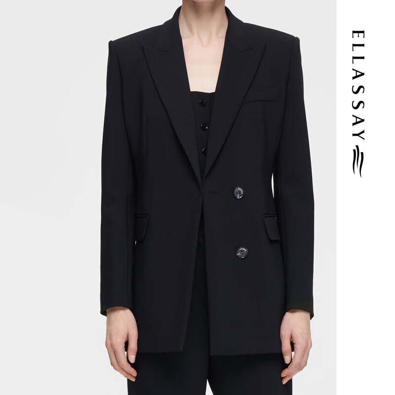 ELLASSAY Women's Elegant Slim-Fit Suit Jacket