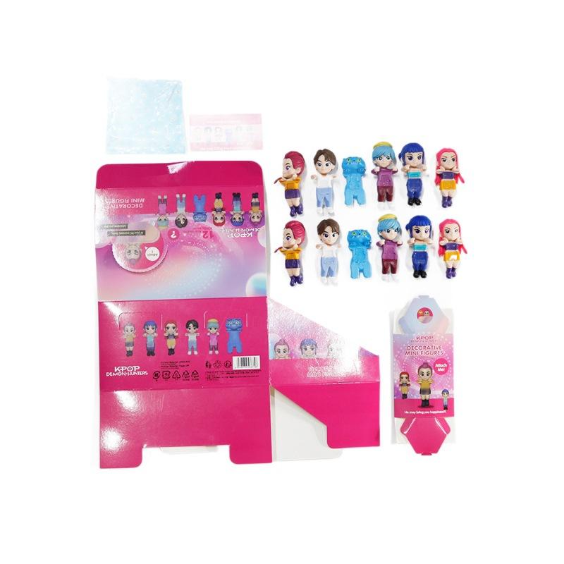 KPop Neue Hexenjäger Gruppe Animationsfigur Serie Peripheres Spielzeugpuppe Puppenmodell Tischdekoration