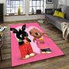1pc Bing Bunny4 Design Area Rug - Non-Slip, Soft & Cozy Floor Mat for Living Room, Bedroom, Office - Indoor/Outdoor Decorative Carpet