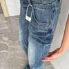 Spring-Summer Petite Retro Low Waist Micro Flare Jeans - Women's High Street Loose Slimming Pants
