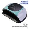Dazzling 256W LED Nail Curing Lamp, Quick Dry Gel Lamp for Salon Use