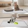 Cat Litter Box Mats For Floor Waterproof Silicone Cat Litter Pad For Floor Washable Folding Scratch Proof Rug Indoor Outdoor