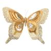 with Clip Christmas Butterfly Pendant Glitter Artificial Butterfly Ornaments  Birthday Party
