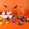 12/24/36 Stuks Halloween Rubberen Eendjes, 6.35 cm Halloween Eendjes Voor Jeeps Met Diverse Halloween Karakters Nieuwigheid Rubberen Eend Speelgoed