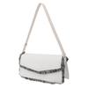 Underarm Bag Simple Stylish Shoulder Bag Ample Storage Space Fringe Handbag for Daily Outings