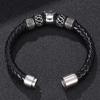 Fashion Classic Lion Head Buckle Leather Bracelet for Men Casual Punk Jewelry Gift