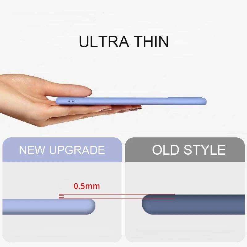 Phone Case For Xiaomi Redmi Note 12 12S 4G 5G Luxury Original Liquid Silicone Soft Back Cover For Xiaomi Poco X5 Pro 5G Shockproof Bumper Cases