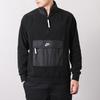 Nike Half Zipper Stand Collar Sports Pullover Black Men's 929098-010