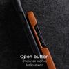 Melkco 100% Oil Wax Genuine Leather Case for iPhone 14 15 16 Pro Max Plus Premium Luxury Cases Business Pull-up Cow Phone Cover