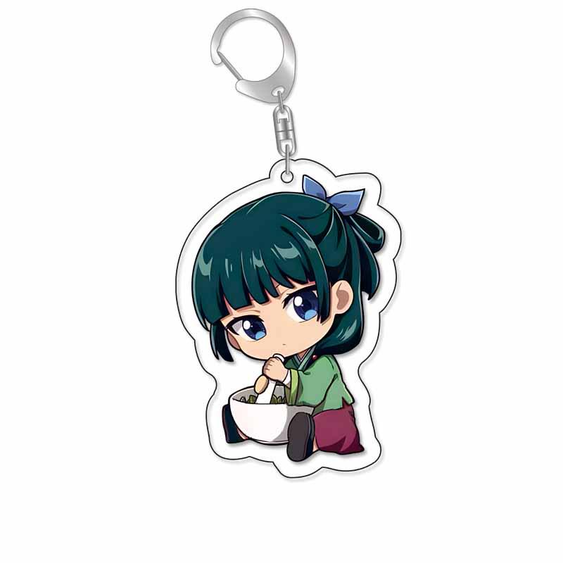The Apothecary Diaries Acrylic Keychain: Cat Characters - Gaoshun, Jinshi & Gyokuyouhi Pendant