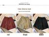 Summer Slimming Elastic Waist Wide-Leg A-Line Shorts
