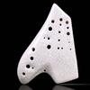 White Ocarina Triple Ocarina Music Instrument Tone C Legend Ocarinas Professional Musical Instrumentation Flute Accessories