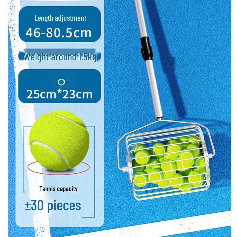 Portable Rolling Tennis Ball Picker