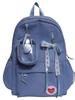 Style Backpack For Girls With Nylon Material And Large Capacity For School Use