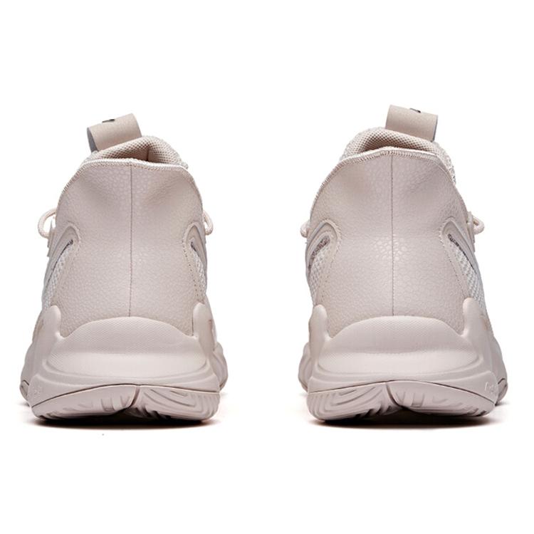 Anta Player 2 Cushioning Slip Resistant Abrasion Resistant High top Basketball Shoes Men's Gray 11941662S-4