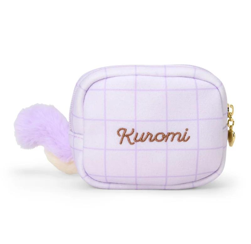 Sanrio KUROMI Pouch (Fluffy Squirrel) Japan NEW Sanrio Characters