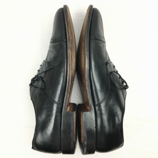 Vintage Brooks Brothers 346 Cap Toe Shoes Black Size 10.5D (Approx. 27.528.5cm) Men's(USED)