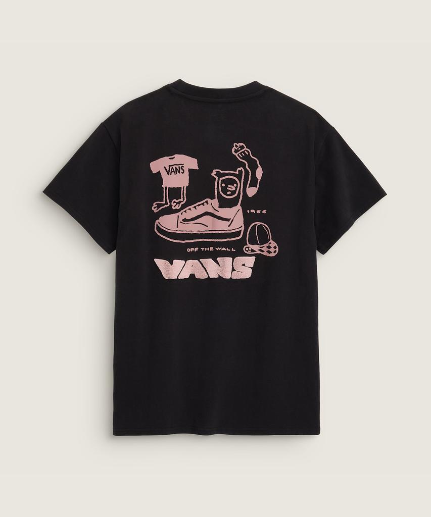 VANS Shoes Short Sleeve T-Shirt - Black / Vn000Tkgblk1