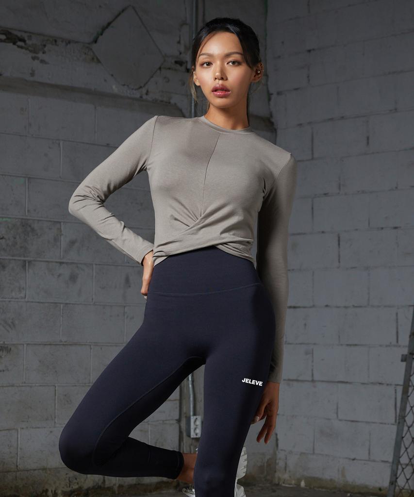 JELEVE Soft Twist Long Sleeve