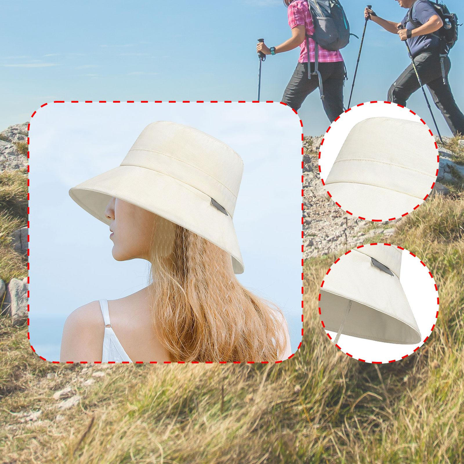 

Adjustable Bucket Hat for Adults, Designed Summer Activities And Fishing Khaki