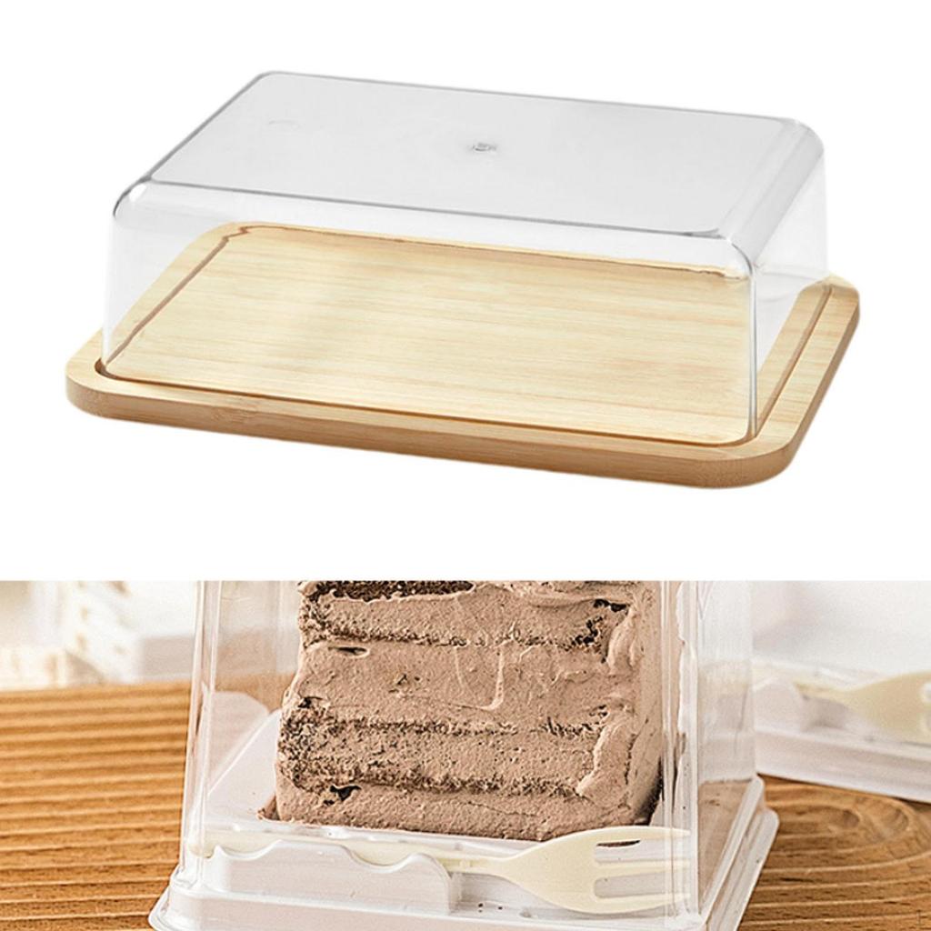Butter Dish with Lid Holder Tray for Refrigerator Kitchen Counter M