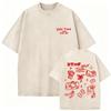 Camiseta Vintage Lavada Rapper Bad Bunny Debi Tirar Mais Fotos Camisetas da Turnê Mundial DTMF Moda Hip Hop Masculina Camisetas de Alta Qualidade