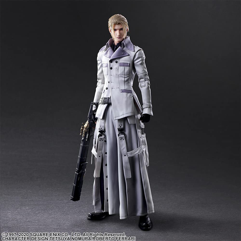 Final Fantasy VII Remake PLAY ARTS Kai Rufus Shinra PVC Painted Movable Figure