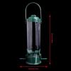 Wild Bird Hanging Feeder Seed Container Hanger Garden Outdoor Feeding Green