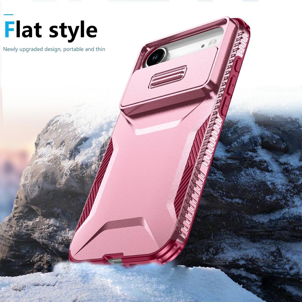 For iPhone Air Case Camshield TPU + PC Phone Cover Non-Slip Side Edge