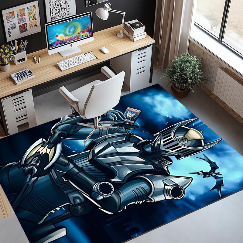 Knight Rider Pattern Rug, Indoor/Outdoor Mat, for Picnic, Gameroom, Bedroom, Office, Living Room, Home Decor Carpet, Birthday Gift