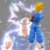 Hochwertige Dragon Ball PVC-Modellfiguren mit Son Goku und Vegeta für Fans
