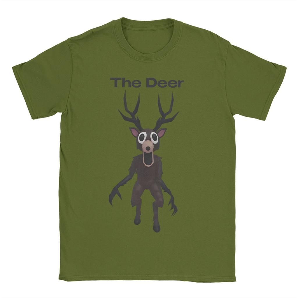 The Deer 99 Nights In The Forest TShirts Unisex WoUnisex Gaming Gamer Casual Pure Cotton Tees Round Collar Short Sleeve T Shirts Tops