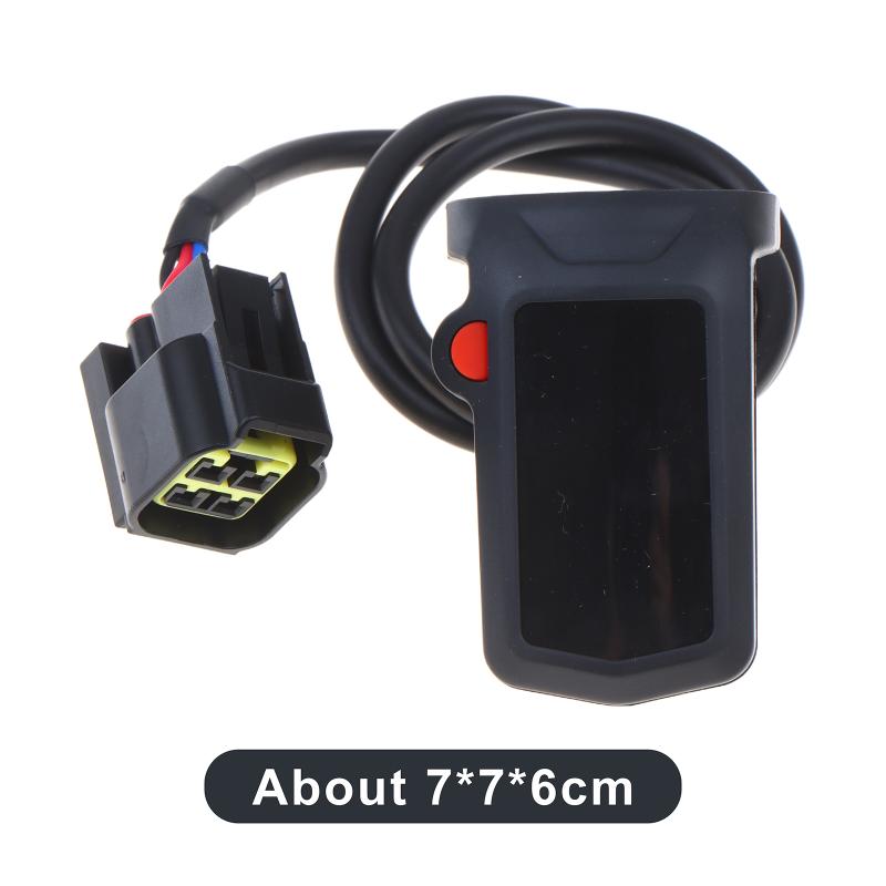 Electric Bicycle Lcd Display Waterproof Shell Clear Speed Power Indicator For Ebike Scooter Repair Modification