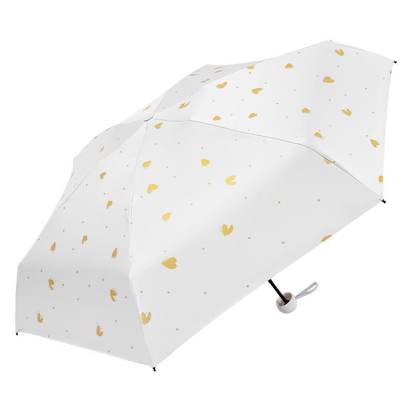 Compact Dual-Use Capsule Umbrella: Portable, Foldable, Lightweight, Sun & Rain Protection
