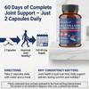 Glucosamine And Chondroitin Supplement, With Vitamin C, Turmeric, Black Pepper