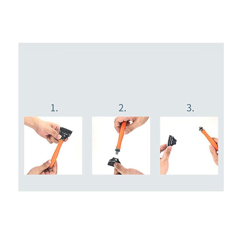 Appliances Parts 2Pcs Shaver Blade Heads For Harrys Men's Razor Heads Shaver Replacement Heads Manual Razor Blades Razor Accesso