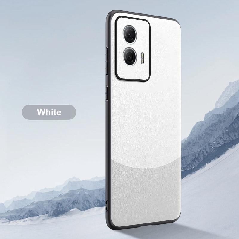 Luxury PU Leather Phone Case For Motorola Edge 50 Fusion Back Cover Silicone Protection Case For Motorola Moto Edge50 Fusion 5G