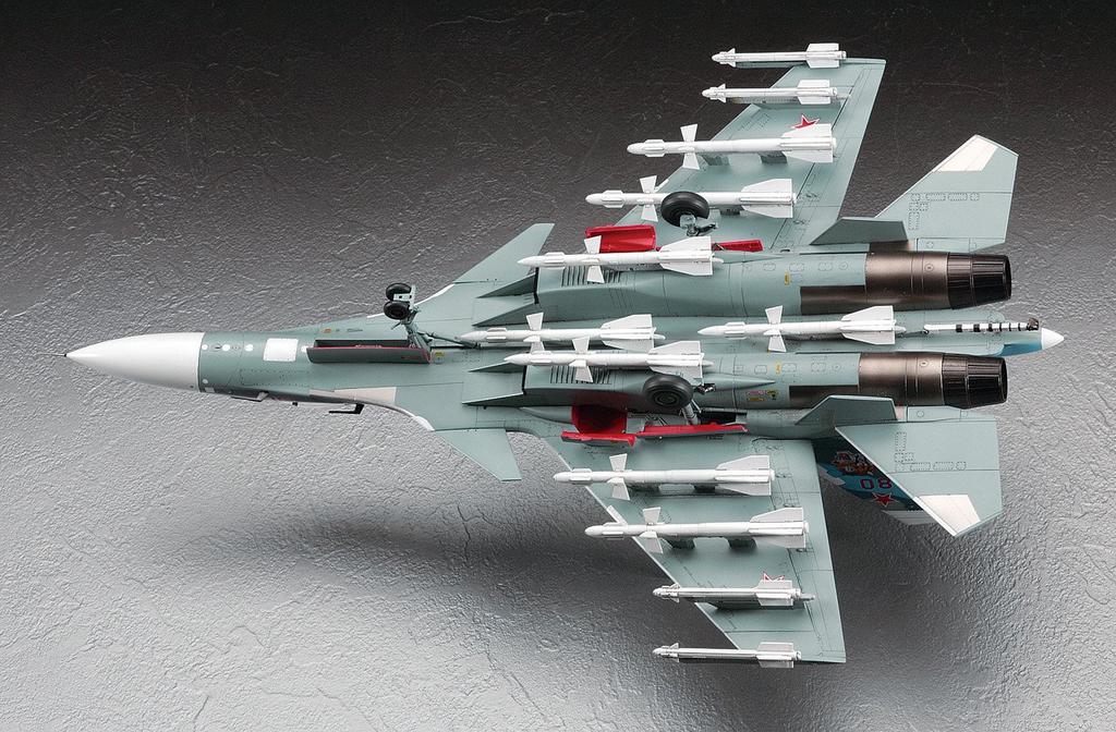 Hasegawa Russian Navy Flanker D Plastic Model E35 1/72 Su-33